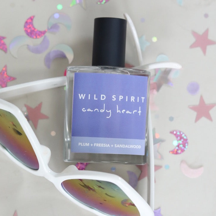 Candy Heart Eau de Parfum Spray - Wild Spirit, Enjoy juicy fruits and shimmering woods highlighted with an ethereal bouquet of flowers for a fruity, sassy scent.