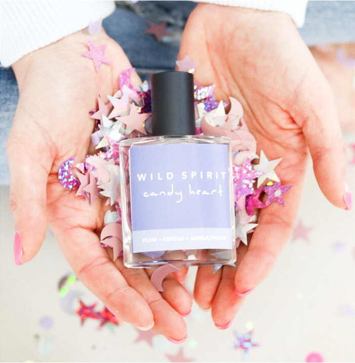 Pink wild at outlet heart body mist