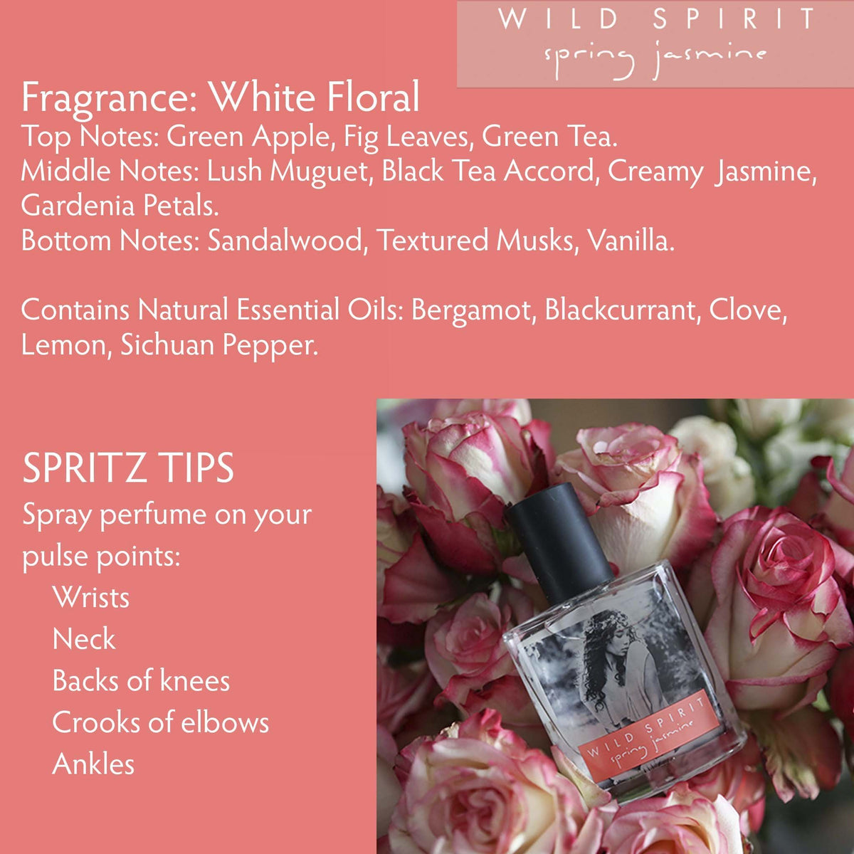 Spring Jasmine Eau de Parfum Spray - Wild Spirit