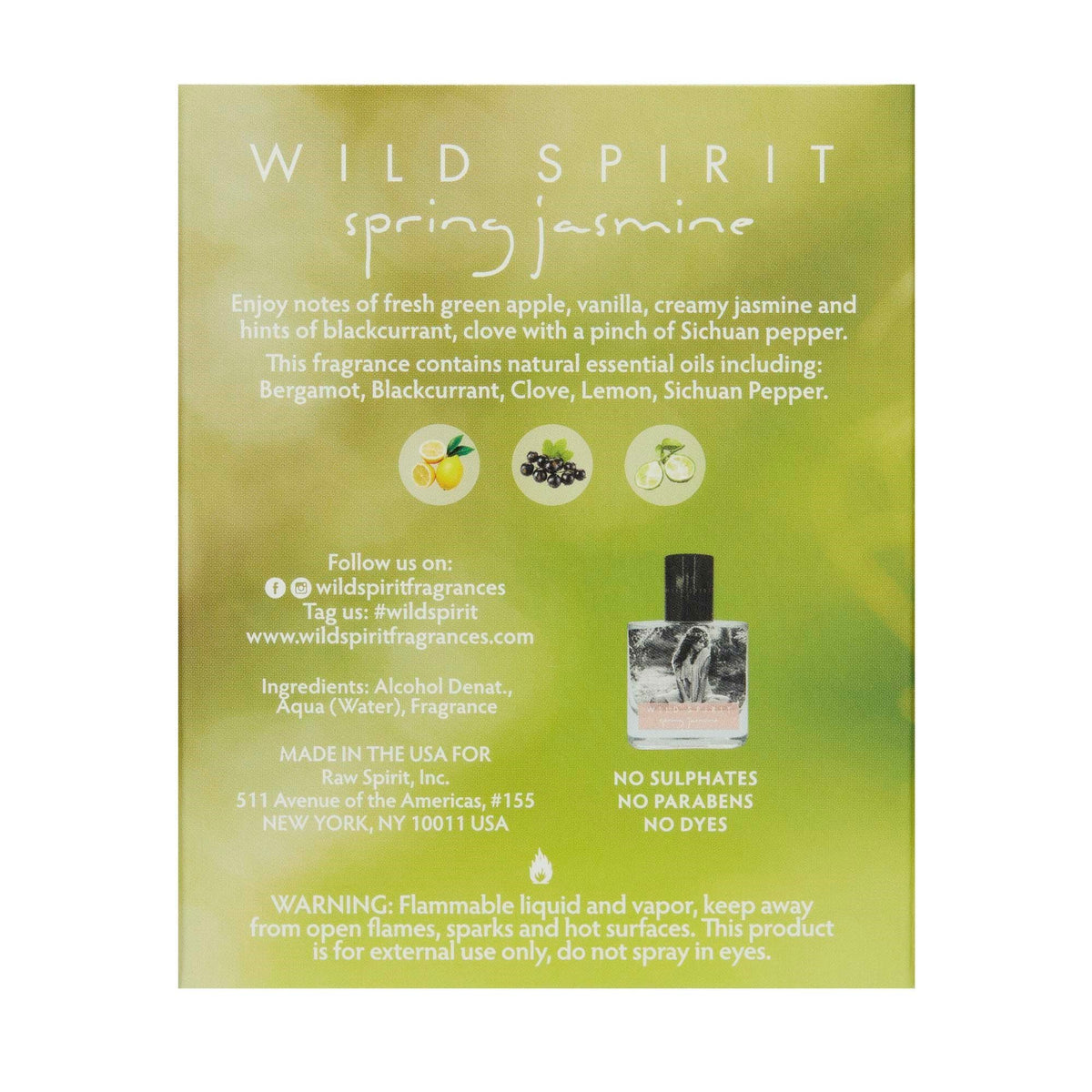 Spring Jasmine Eau de Parfum Spray - Wild Spirit